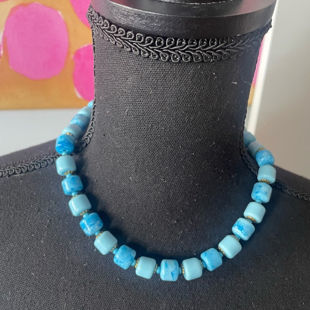 ๐ Super Rare Real Turquoise Necklace - Picture 1 of 5